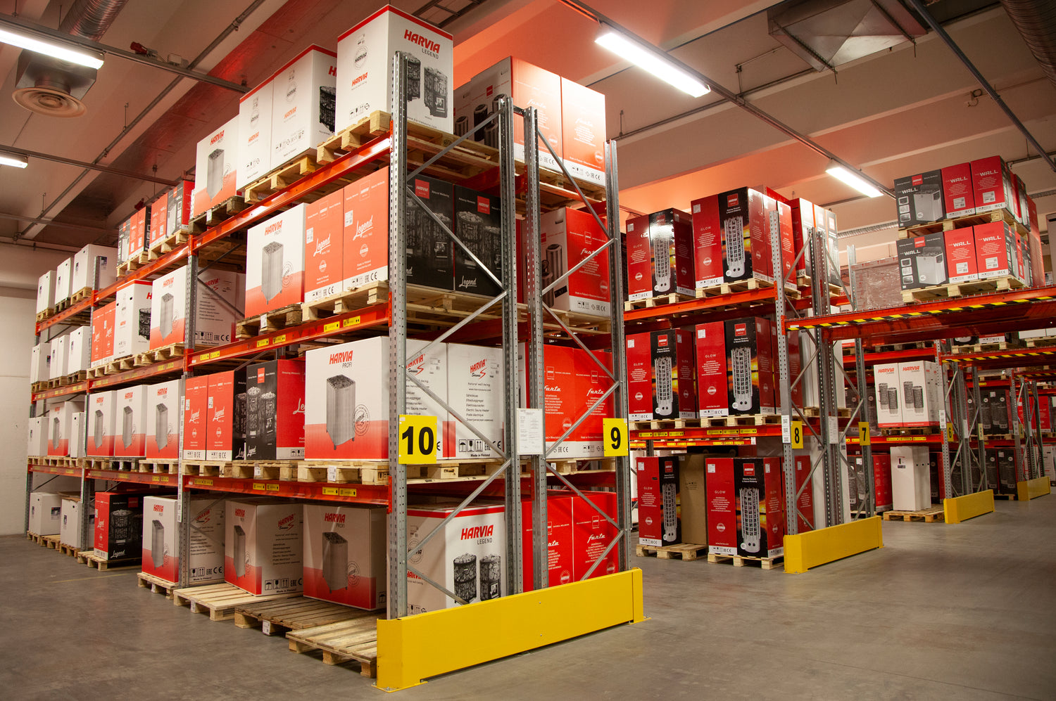 Harvia logistiikkakeskus Muuramessa