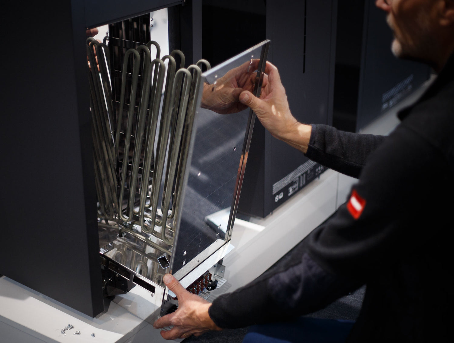 Harvia varaosien vaihto