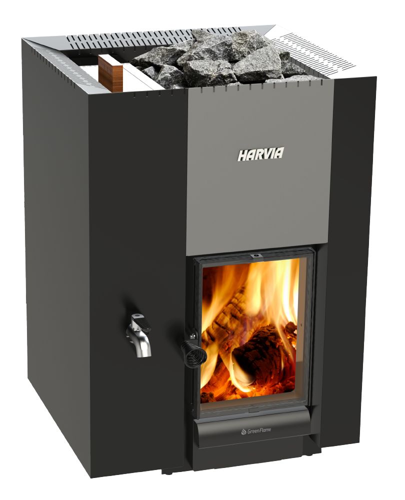 Harvia 22 GreenFlame LS musta WKHA20GLSM