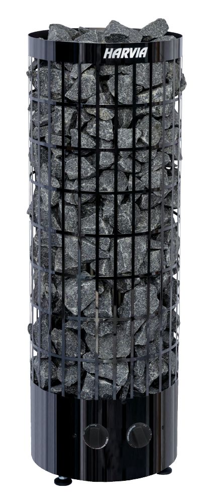 Suojaseinä Cilindro PC70/PC90 Black Steel HPC11M – Harvia Webshop